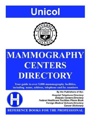 Mammography Centers Directory, 2006 (Mammography Centers Directory)