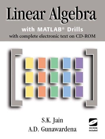 Linear algebra with MATLAB drills: with complete electronic text on CD