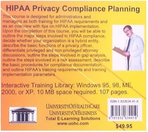 HIPAA Privacy Compliance Planning