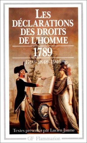 Les Déclarations des droits de l'homme
