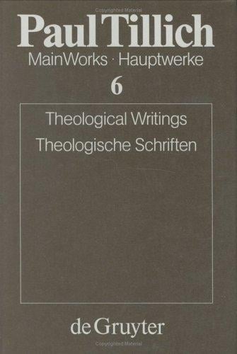 Theological Writings/Theologische Schriften