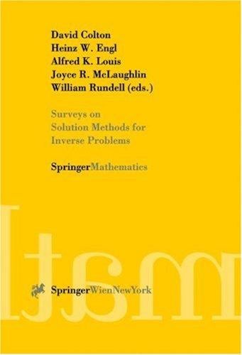 Surveys on Solution Methods for Inverse Problems