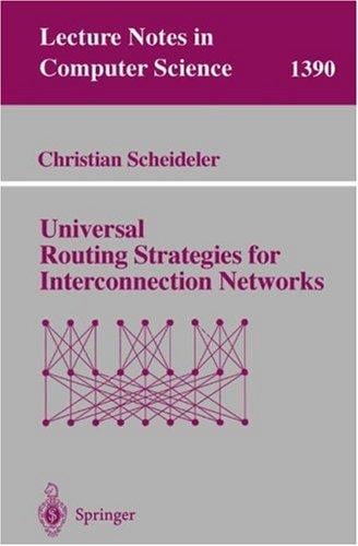 Universal routing strategies for interconnection networks