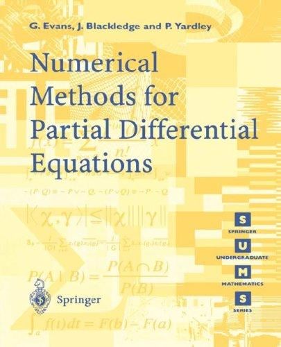 Numerical Methods for Partial Differential Equations