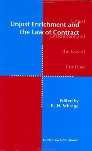 Unjust enrichment and the law of contract