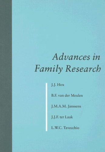 Advances in family research