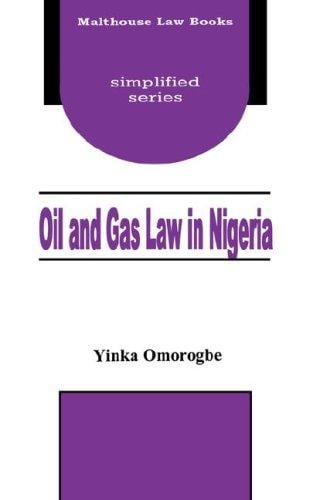 Oil and Gas Law in Nigeria