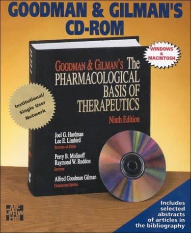 Goodman Pharmacology Basis (Cd-Rom, Institutional Version)