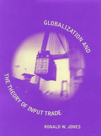 Globalization and the Theory of Input Trade (Ohlin Lectures)