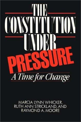The Constitution under pressure: a time for change