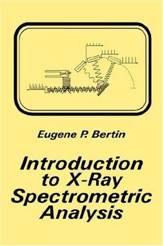 Introduction to X-ray spectrometric analysis