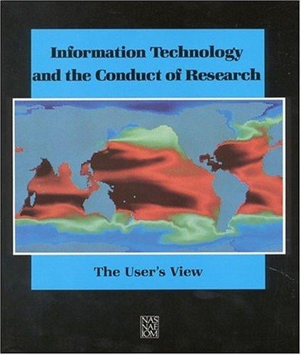 Information technology and the conduct of research: the user's view