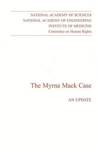 Myrna Mack case: an update
