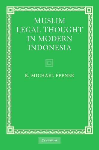 Muslim Legal Thought in Modern Indonesia