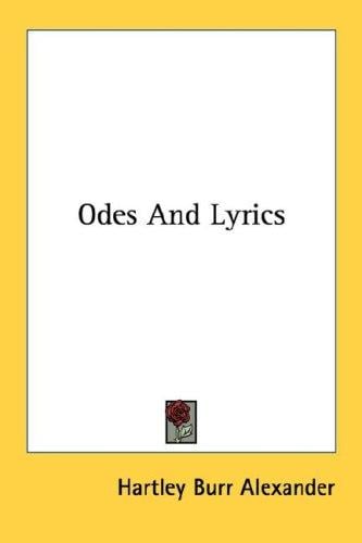Odes And Lyrics