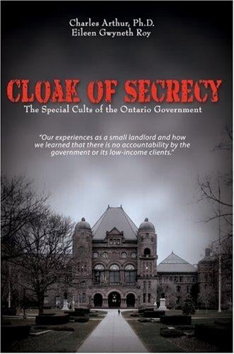Cloak of Secrecy: The Special Cults of the Ontario Government