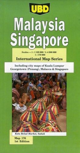 Malaysia, Singapore: Including city maps of Kuala Lumpur, Georgetown (Penang), Malacca & Singapore (International map series)