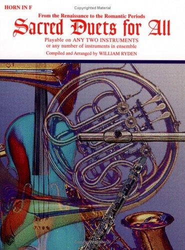 Sacred Duets for All: Horn in F (Sacred Instrumental Ensembles for All)