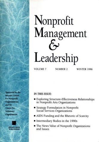 Nonprofit Mngmt Ldrshp V07 2 Spring 97