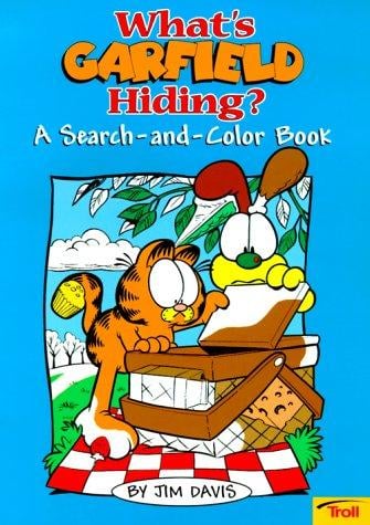 What'S Garfield Hiding Search & Color