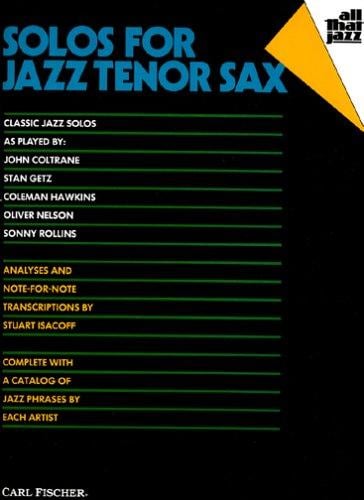 Solos for Jazz Tenor Sax (All That Jazz)