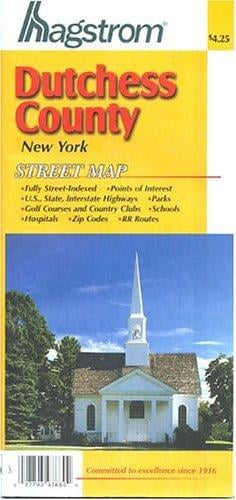 Hagstrom Dutchess County New York Street Map