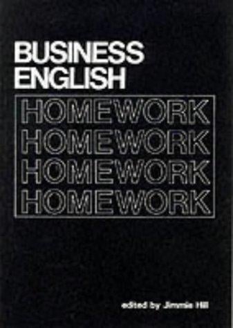 Business English Homework
