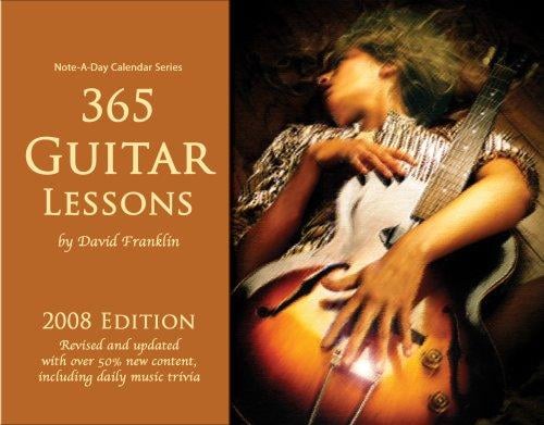 365 Guitar Lessons: 2008 Note-A-Day Calendar for Guitar