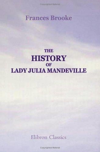The History of Lady Julia Mandeville