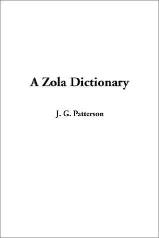 A Zola Dictionary