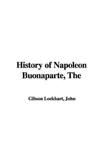 History of Napoleon Buonaparte