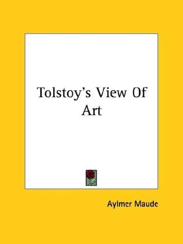 Tolstoy's View of Art