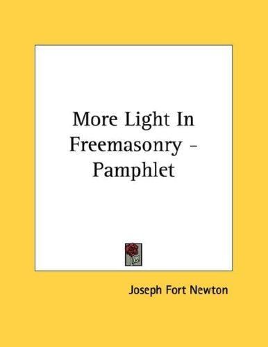 More Light In Freemasonry - Pamphlet