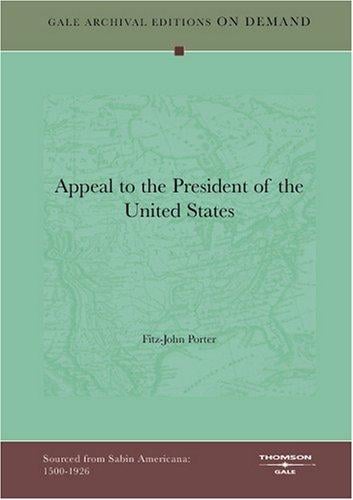 Appeal to the President of the United States