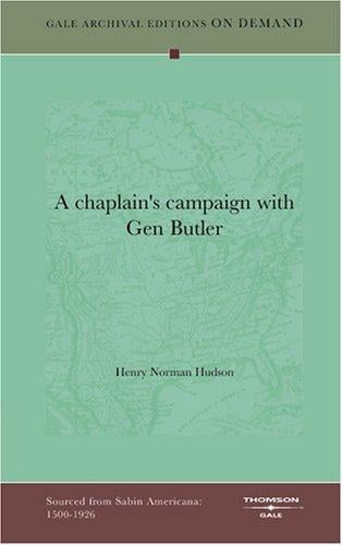 A chaplain's campaign with Gen Butler