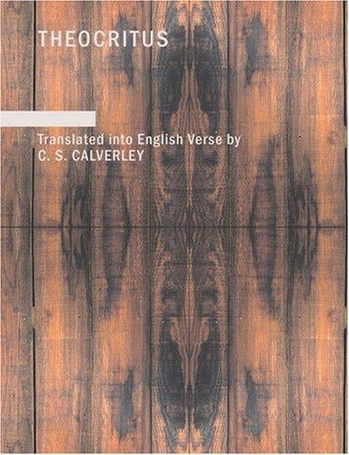 Theocritus (Large Print Edition)