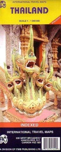 Thailand, Scale 1:1 000 000: Indexed (Travel Reference Map)
