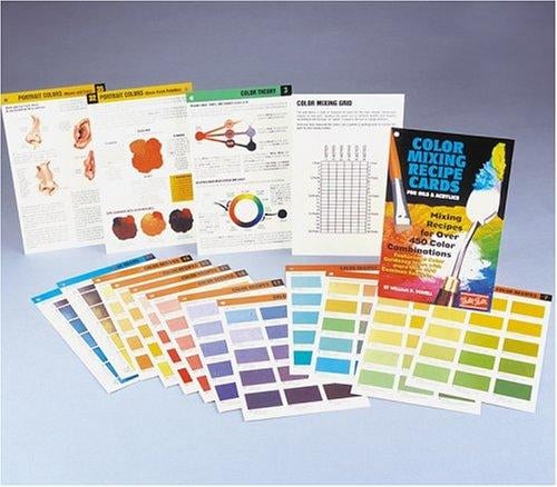 Color Mixing Recipe Cards for Oils & Acrylics