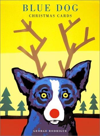 Blue Dog Truly Rudy Christmas Cards (Blue Dog Christmas Cards)