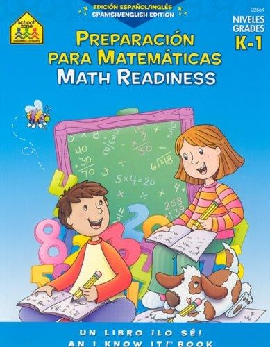 Math Readiness K-1 Bilingual: I Know It!
