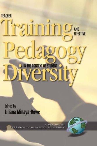 Teacher Training and Effective Pedagogy in the Context of Student Diversity (HC) (Research in Bilingual Education, V. 1)
