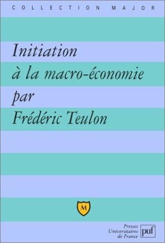 Initiation à la macro-économie