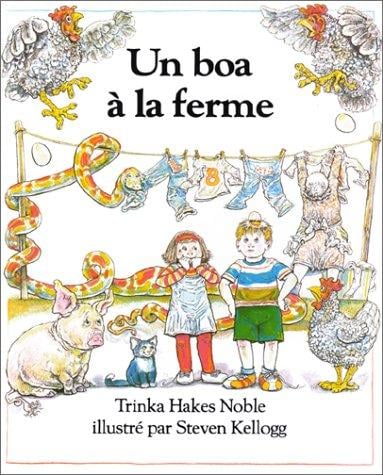Un boa à la ferme