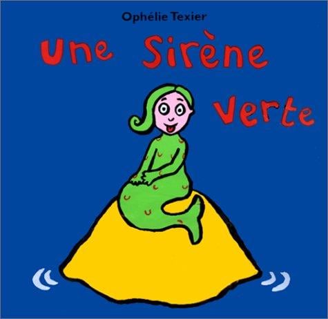 Une sirène verte (livre de bain)