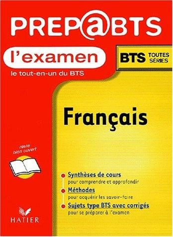 Examen première français bts