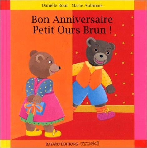 Bon anniversaire petit ours brun