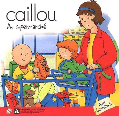 Caillou au supermarché