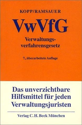Verwaltungsverfahrensgesetz (VwVfG).