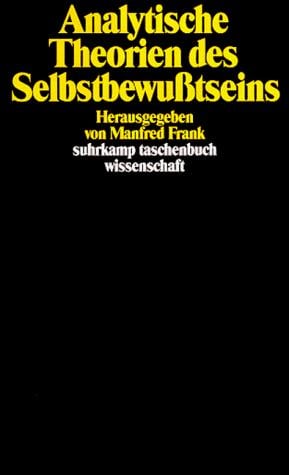 Analytische Theorien des Selbstbewußtseins.