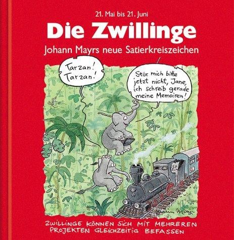Die Zwillinge. Rote Ausgabe. 21. Mai bis 21. Juni.